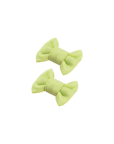 Key Lime Delight Bow Clips